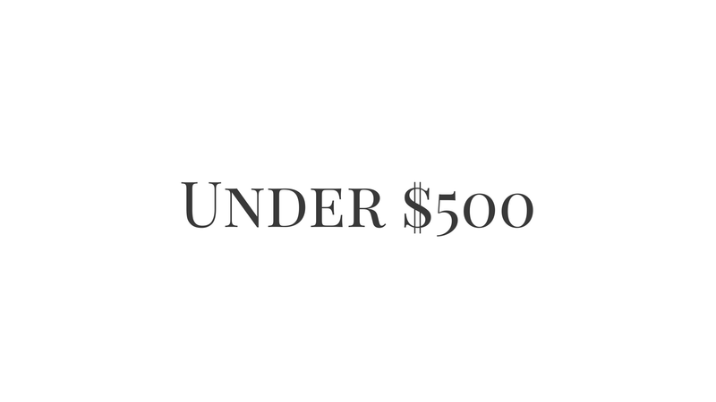 Under $500