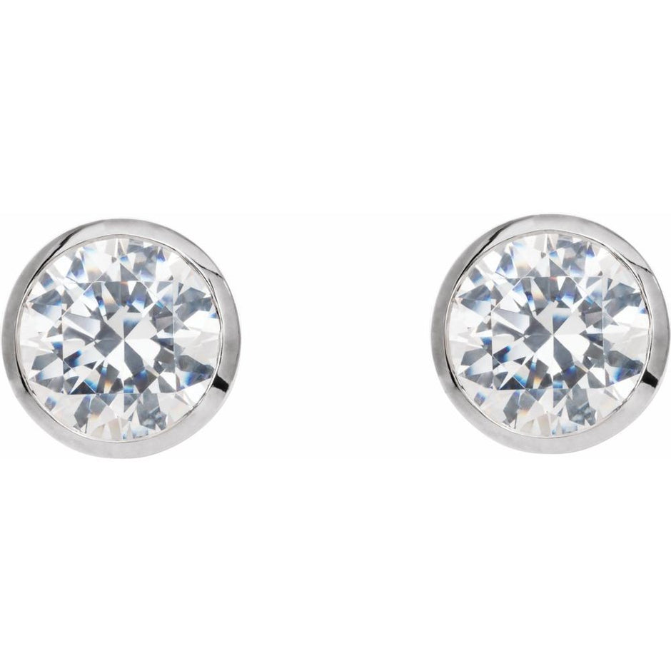 Elizabeth Diamond Studs