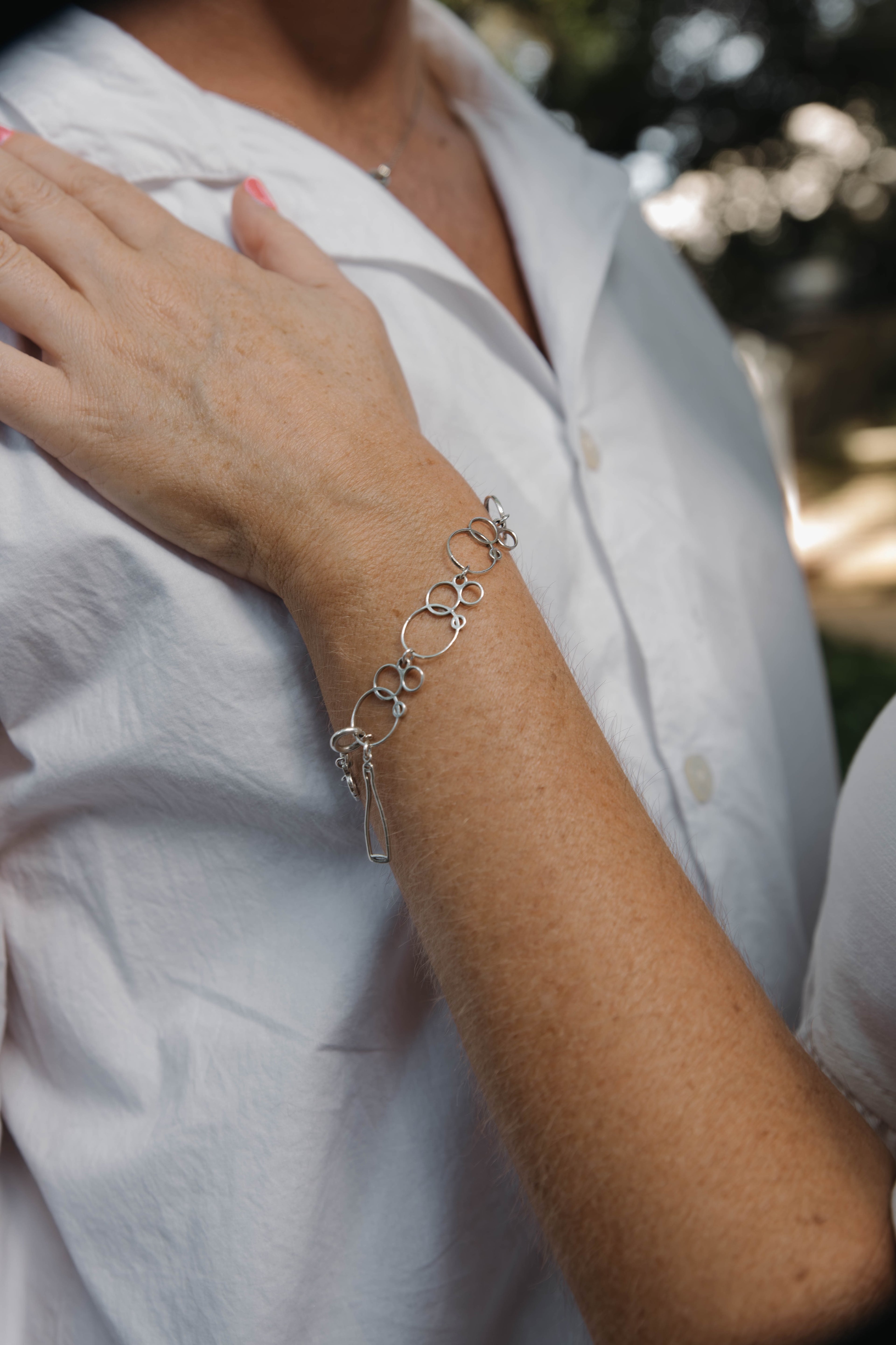Celebracelet- Champagne Charm Bracelet