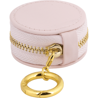 Stacy Brushed Leatherette Ringkeeper Keyring