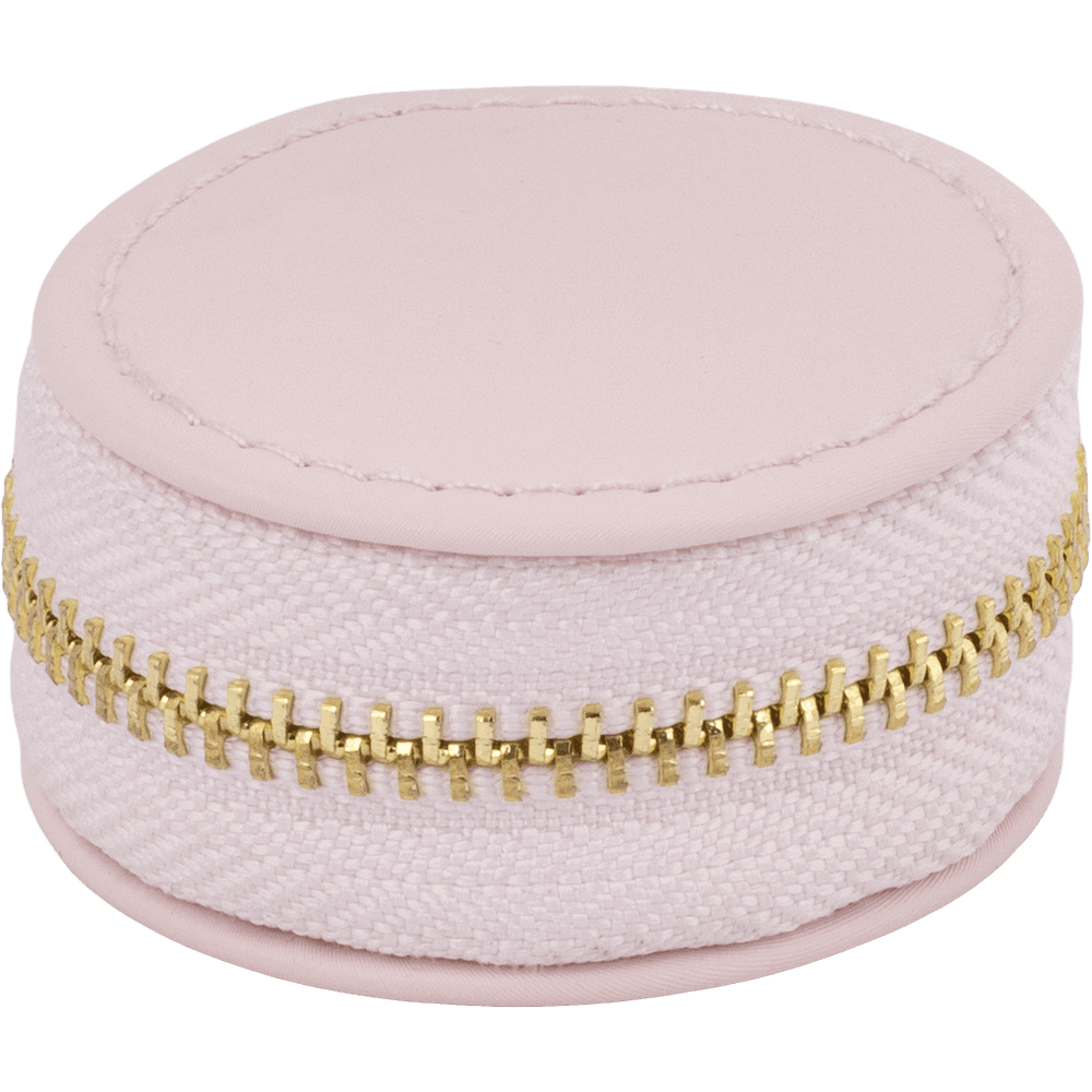 Brushed Leatherette Ringkeeper Keyring
Pink