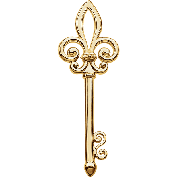 Flirt-de-Lis Key Pendant