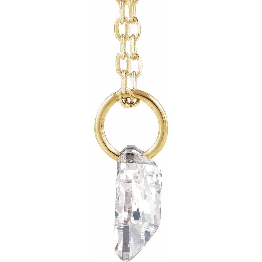 Diamond Initial Necklace