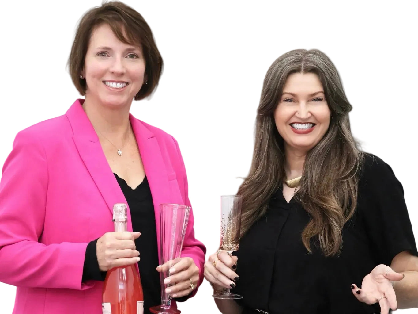 Two small jewelry business owning women