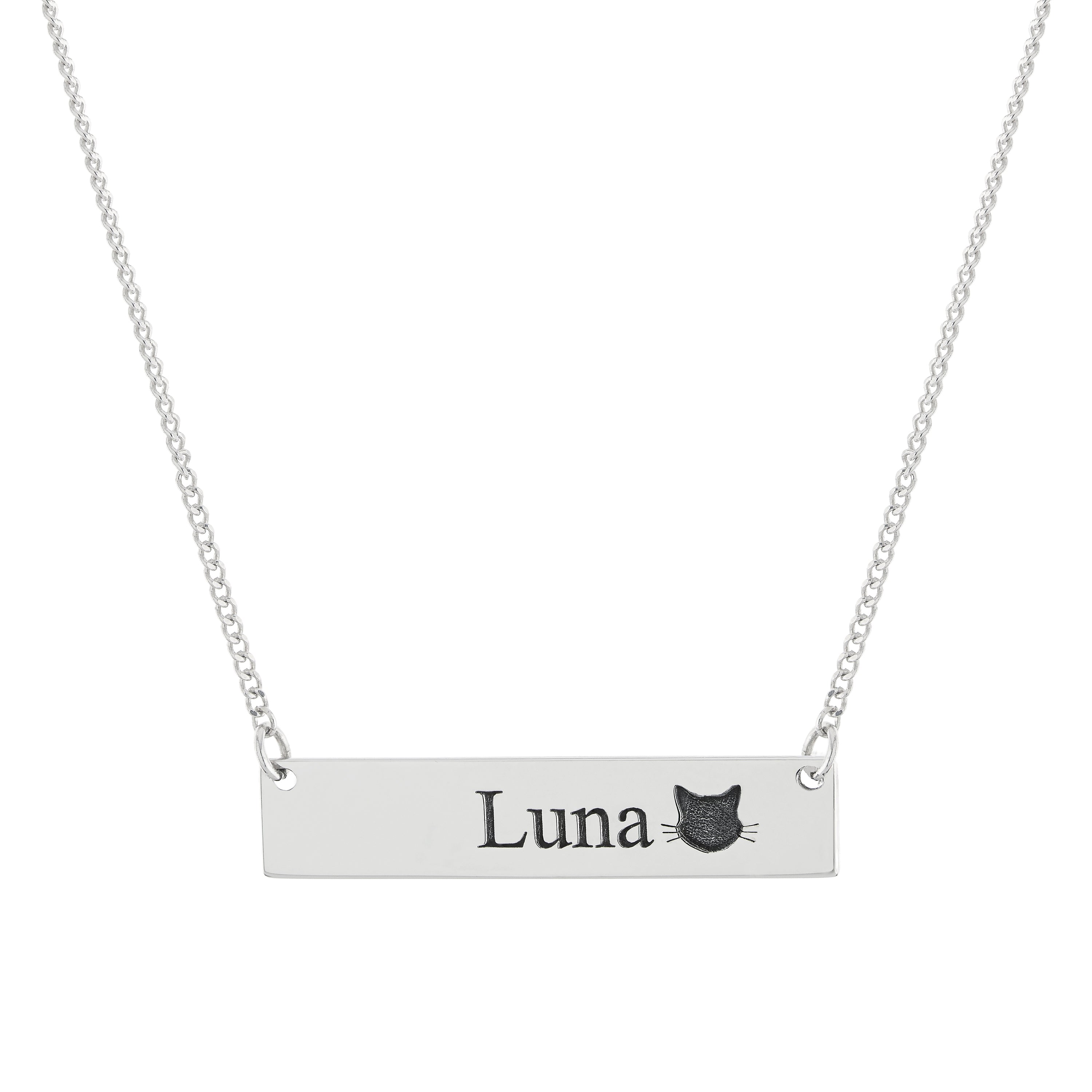 Kitty Meow - Say My Name Necklace