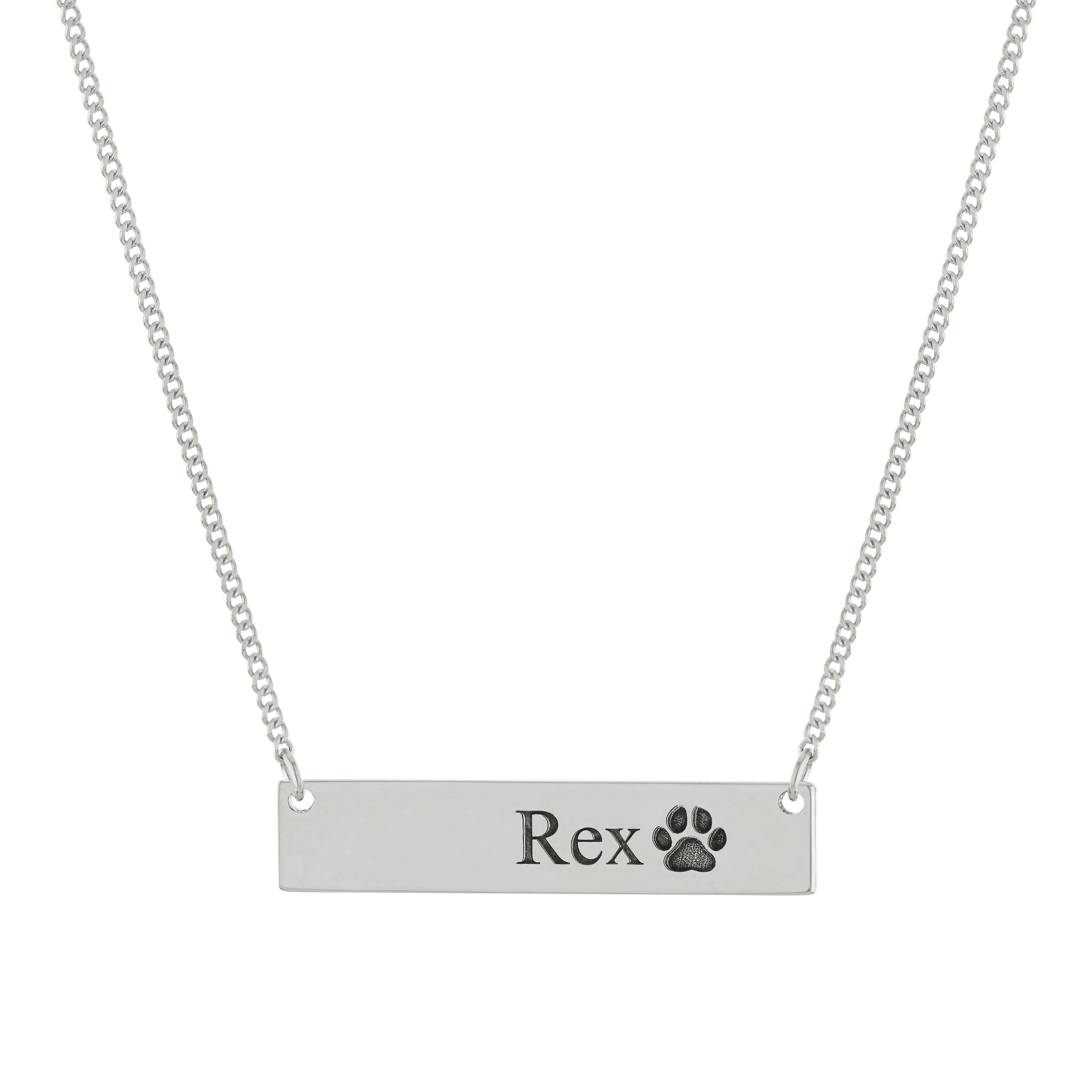 Pawfect - Say My Name Necklace