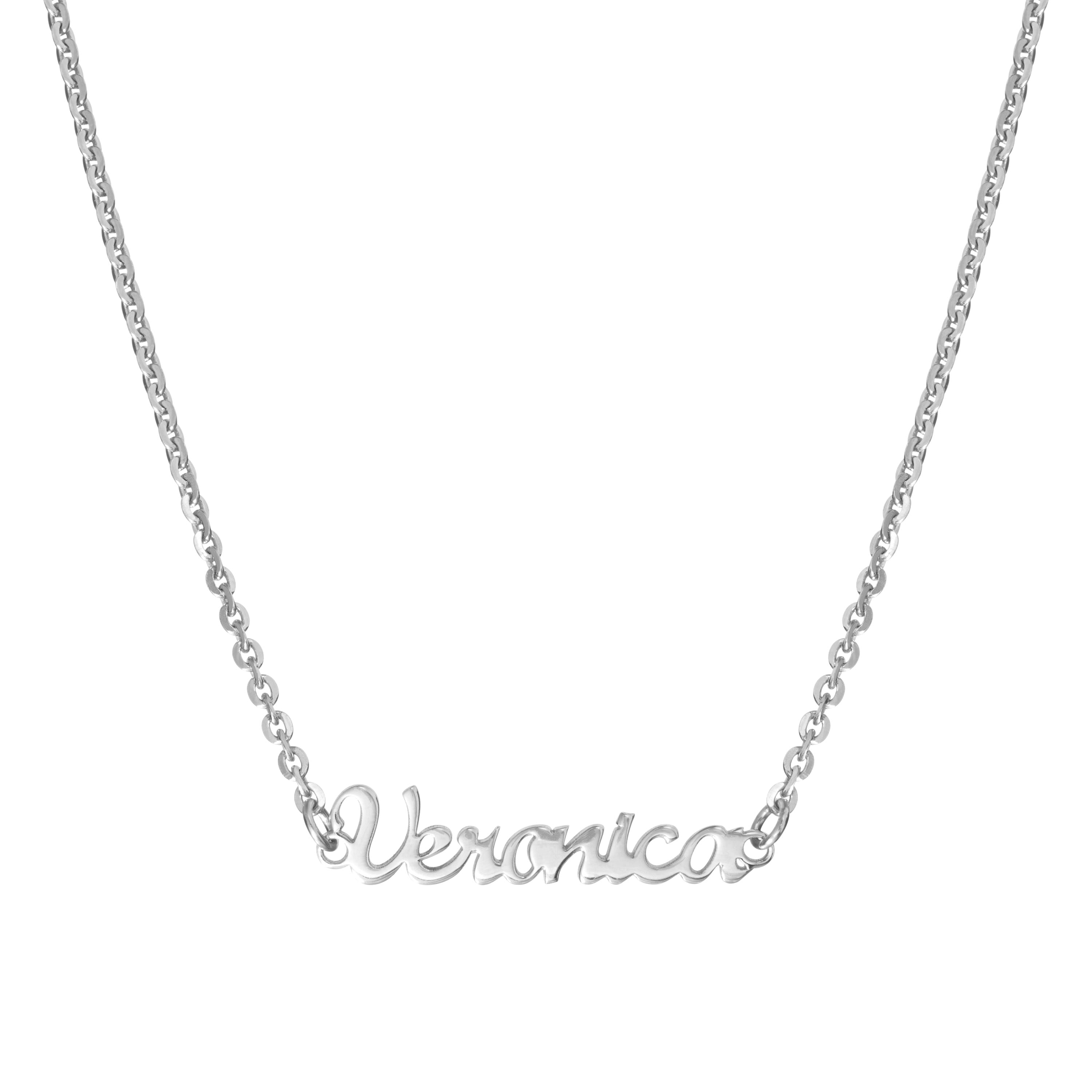 Sassy Script - Say My Name Necklace